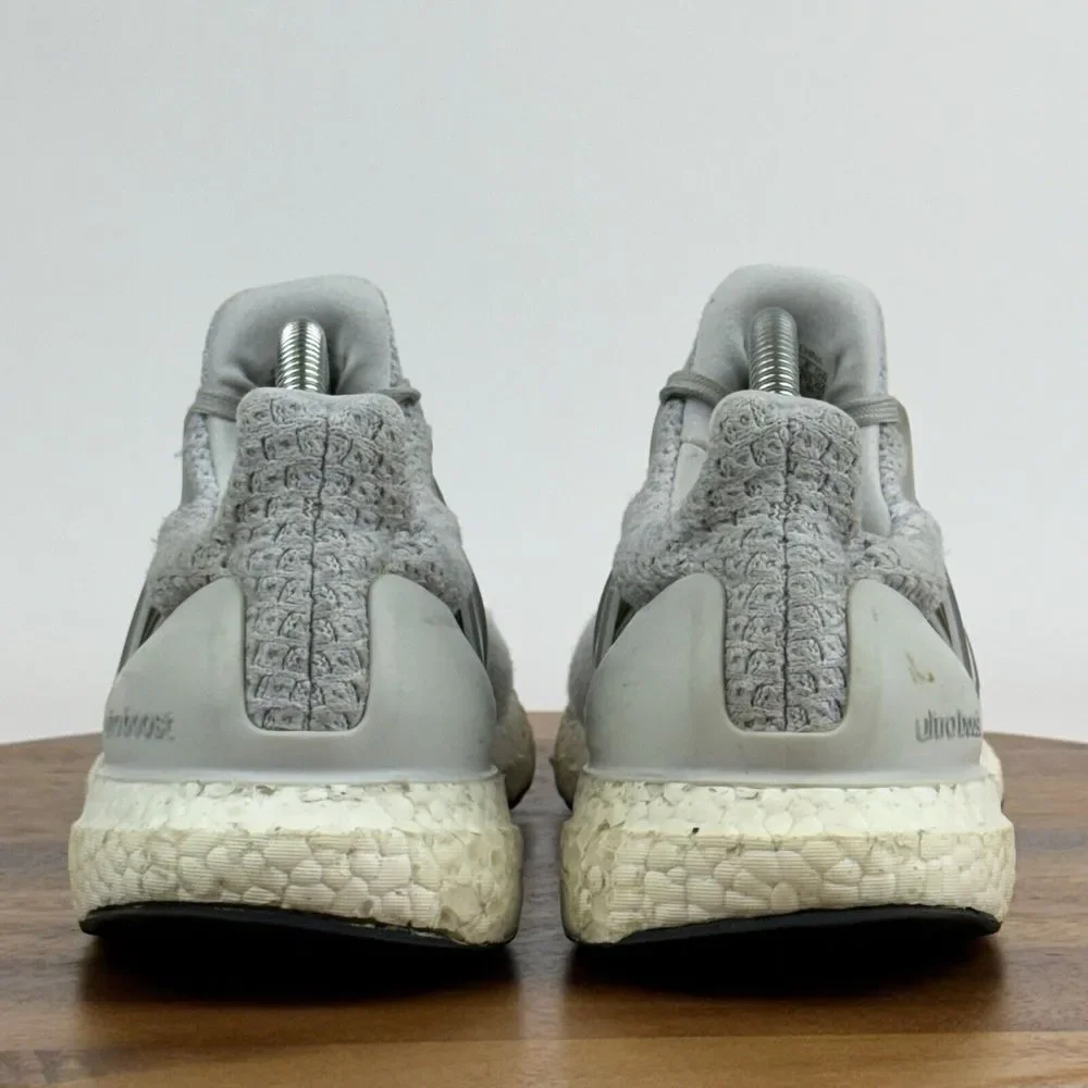 Womens Adidas Ultraboost 3.0 Gray Athletic Running Sneakers Shoes Size 9.5 M GUC